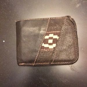 A wallet from Afghanistan.